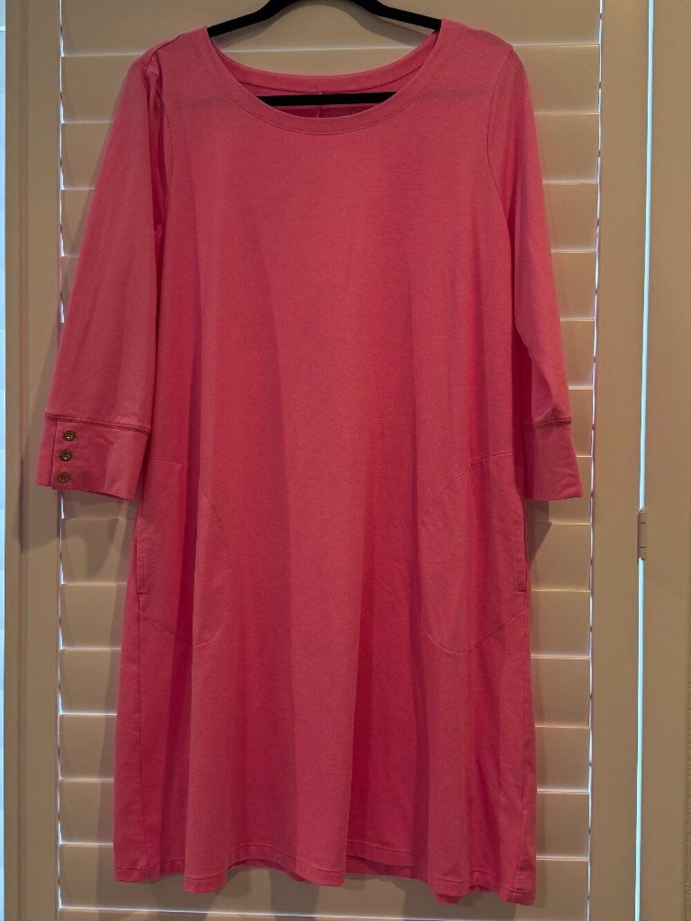 EUC - XL - Lilly Pulitzer - Solia Dress - Long Sleeve - Pockets